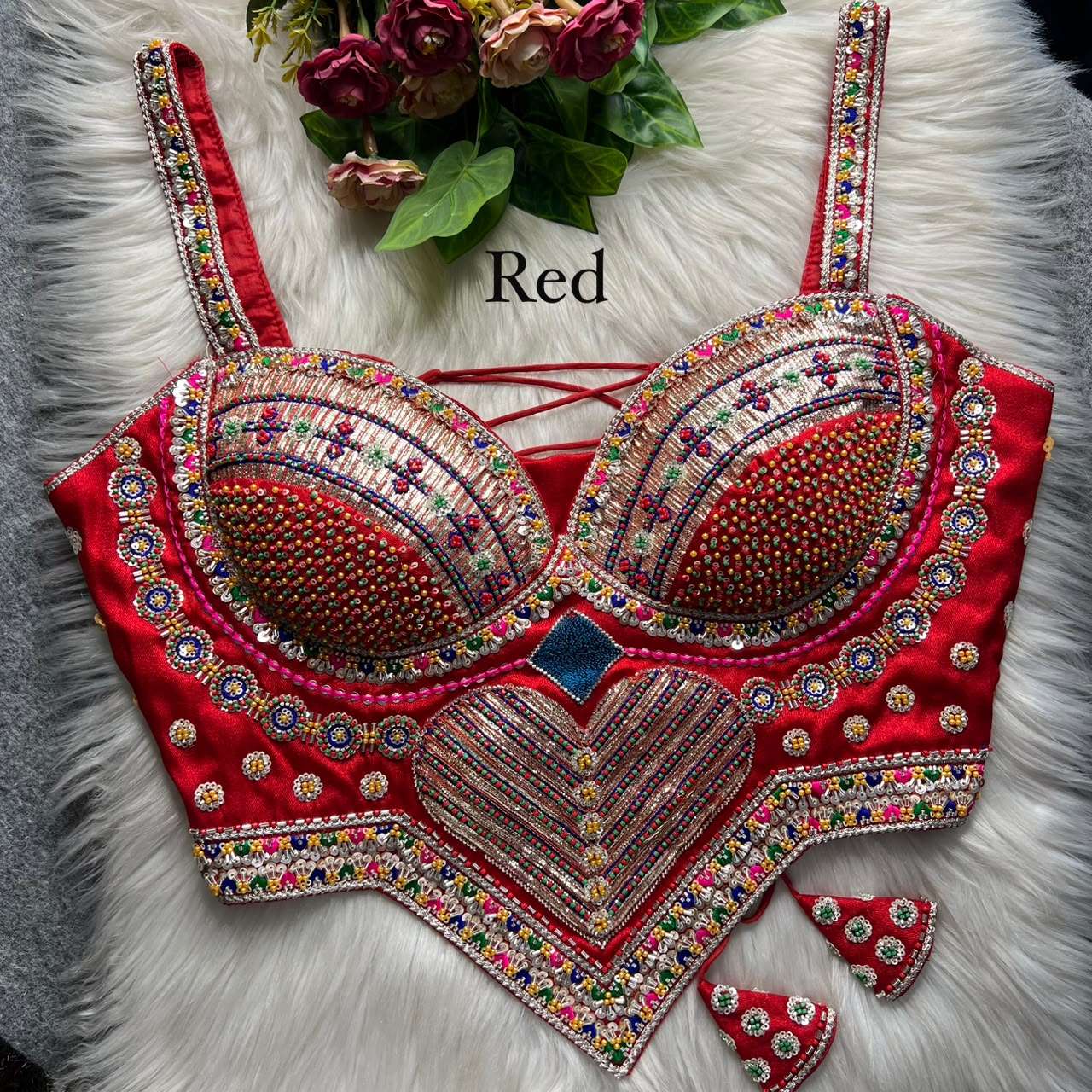 Heavy Corset Style Italian Silk Fabric With Tricot Fuising On Blouse Reseller in surat